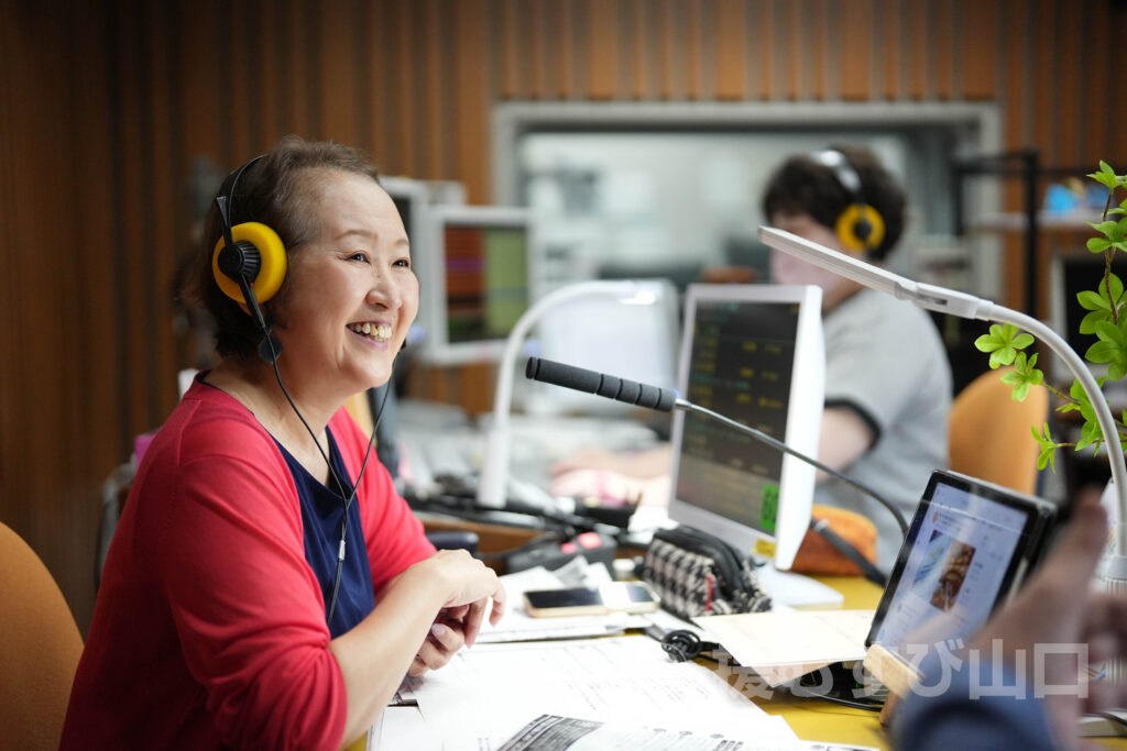 FM山口・ひといき・新井道子さん・ヤスベェさん