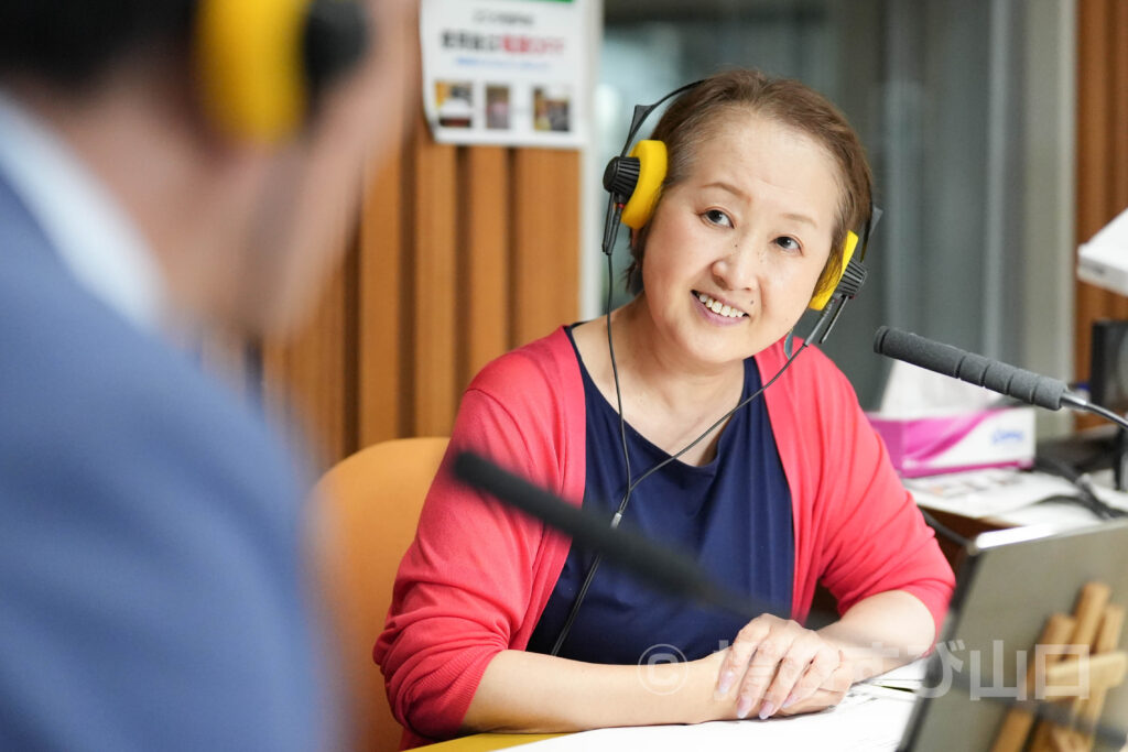 FM山口・ひといき・新井道子さん・ヤスベェさん