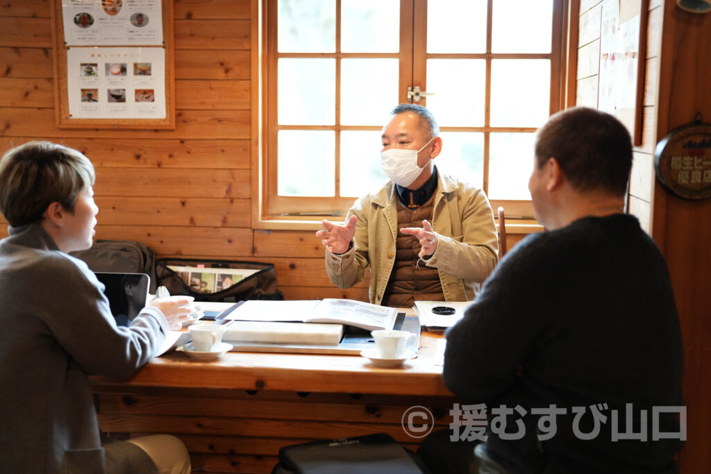 梶岡牧場・梶岡牛・プチラボベーカリー・トライアングル・援むすび山口