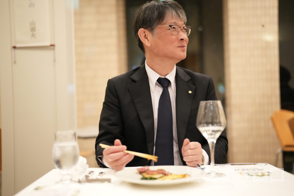 ②・援むすび山口・トライアングル・山口市・伊藤市長・新谷酒造・わかむすめ・セントコア山口・ヤスベェ・新井道子・まーちゃん・地域商社やまぐち株式会社