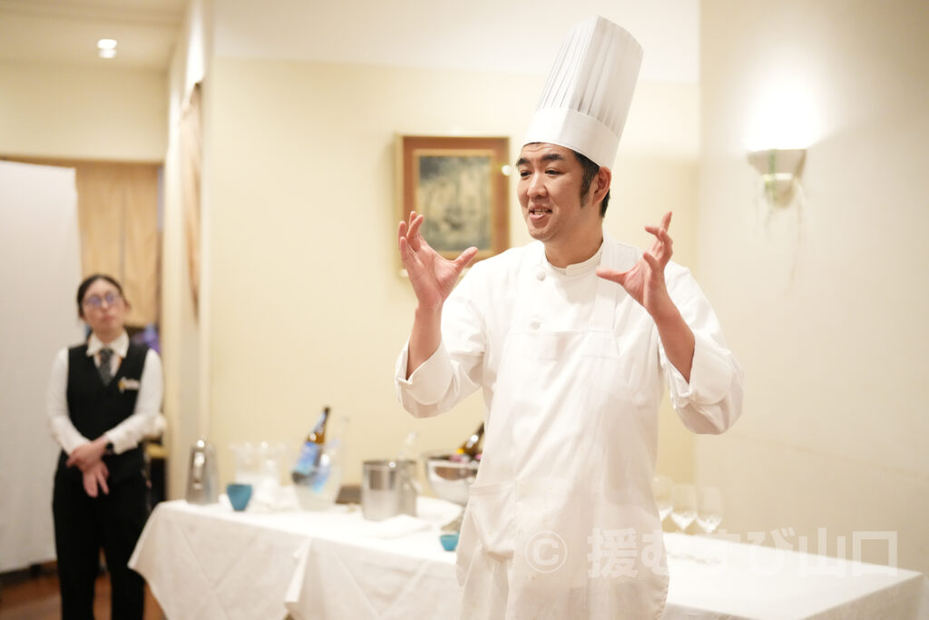 ②・援むすび山口・トライアングル・山口市・伊藤市長・新谷酒造・わかむすめ・セントコア山口・ヤスベェ・新井道子・まーちゃん・地域商社やまぐち株式会社