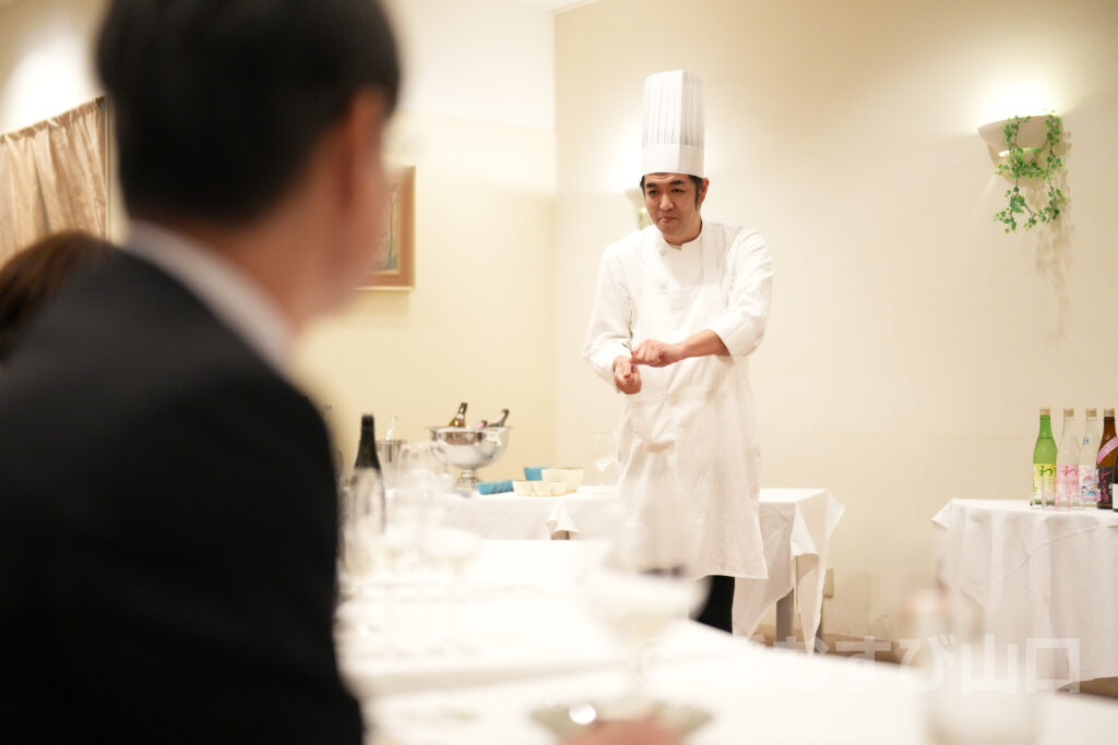 ②・援むすび山口・トライアングル・山口市・伊藤市長・新谷酒造・わかむすめ・セントコア山口・ヤスベェ・新井道子・まーちゃん・地域商社やまぐち株式会社