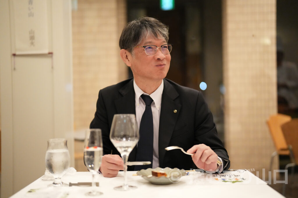②・援むすび山口・トライアングル・山口市・伊藤市長・新谷酒造・わかむすめ・セントコア山口・ヤスベェ・新井道子・まーちゃん・地域商社やまぐち株式会社