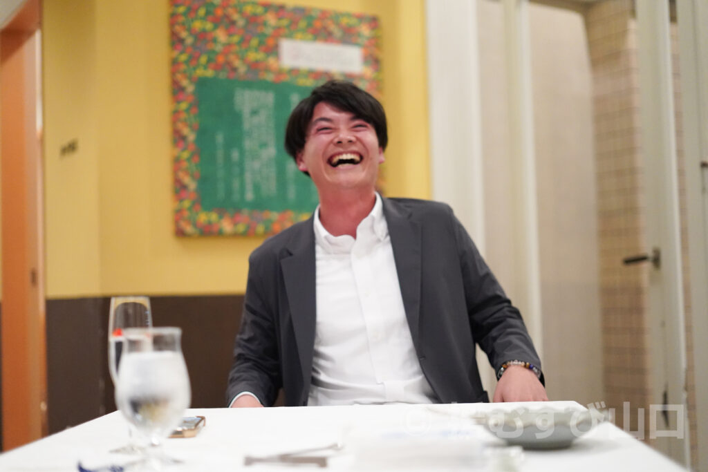 ③・援むすび山口・トライアングル・山口市・伊藤市長・新谷酒造・わかむすめ・セントコア山口・ヤスベェ・新井道子・まーちゃん・地域商社やまぐち株式会社