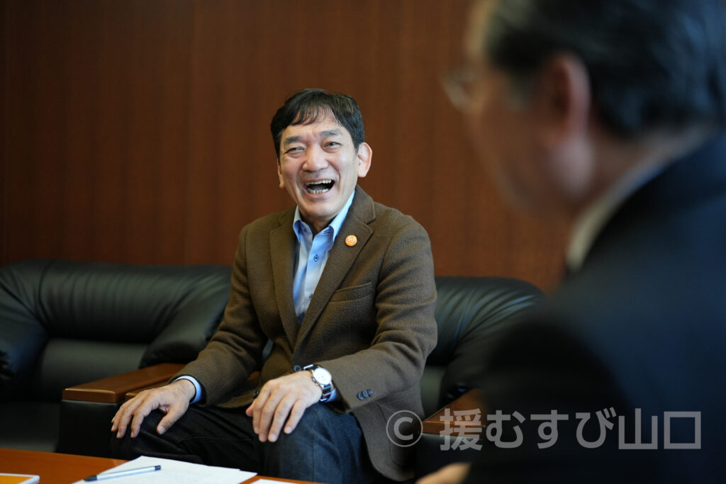 阿武町・花田憲彦町長