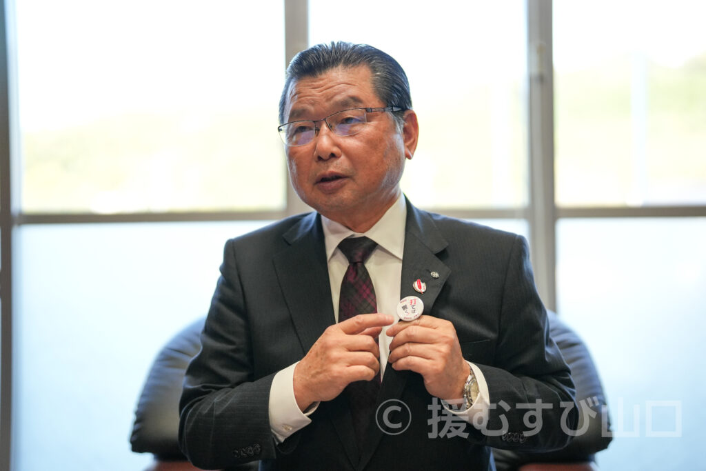 阿武町・花田憲彦町長