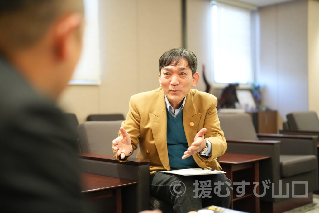 宇部市・篠崎圭二市長