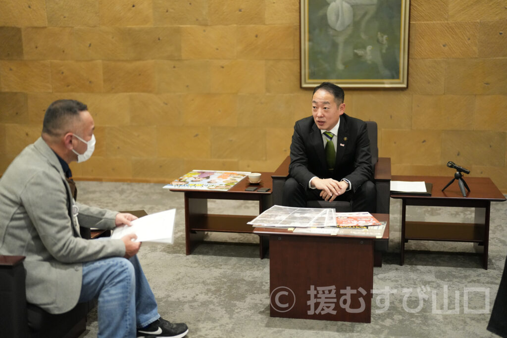 宇部市・篠崎圭二市長