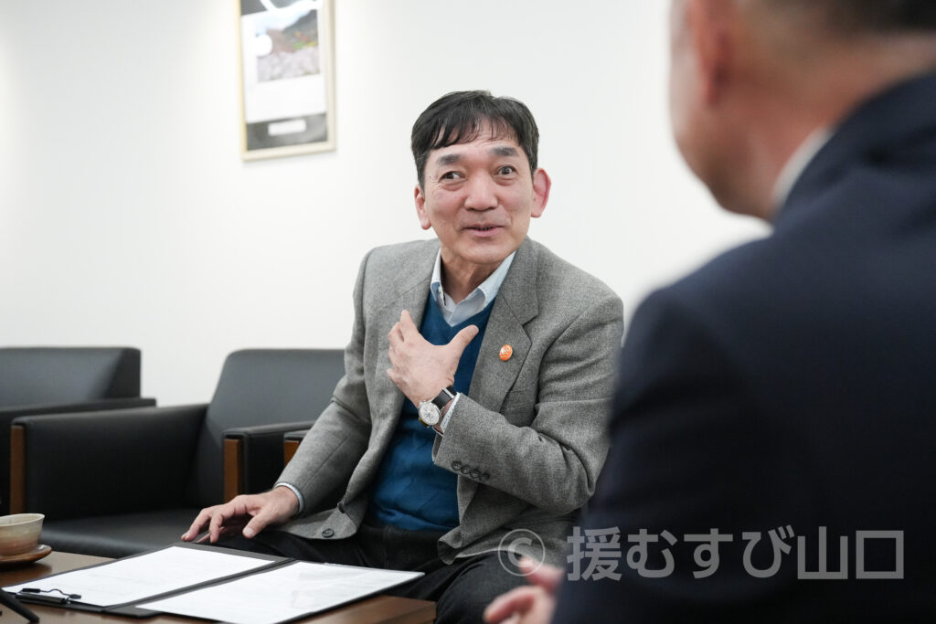 美祢市・篠田洋司市長