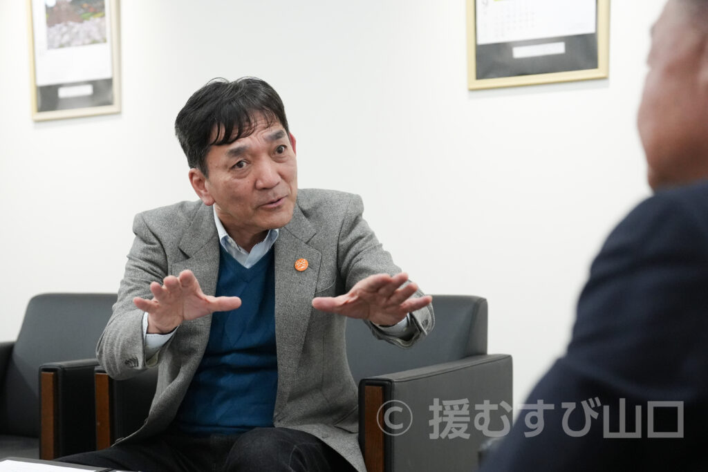 美祢市・篠田洋司市長