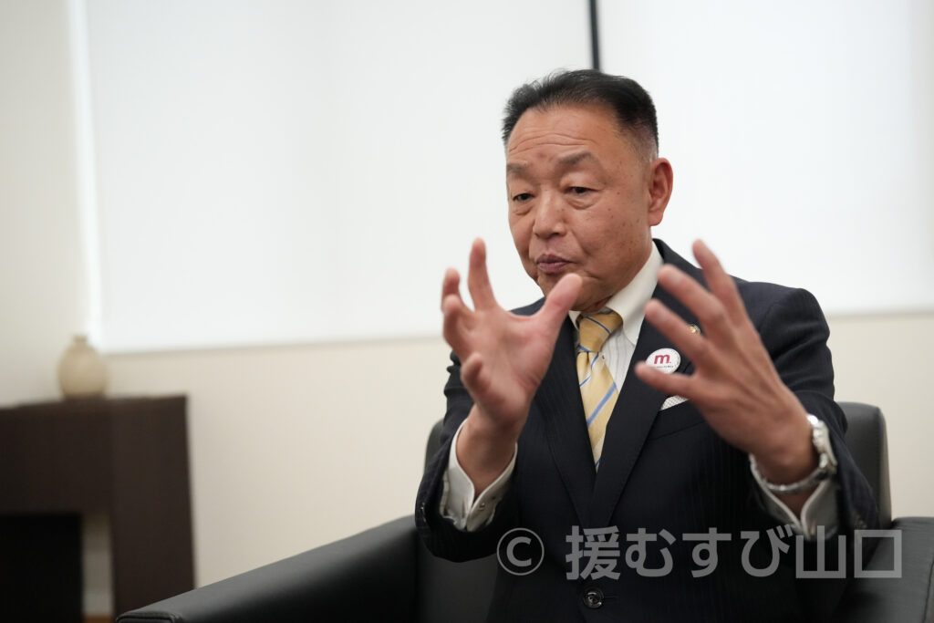 美祢市・篠田洋司市長