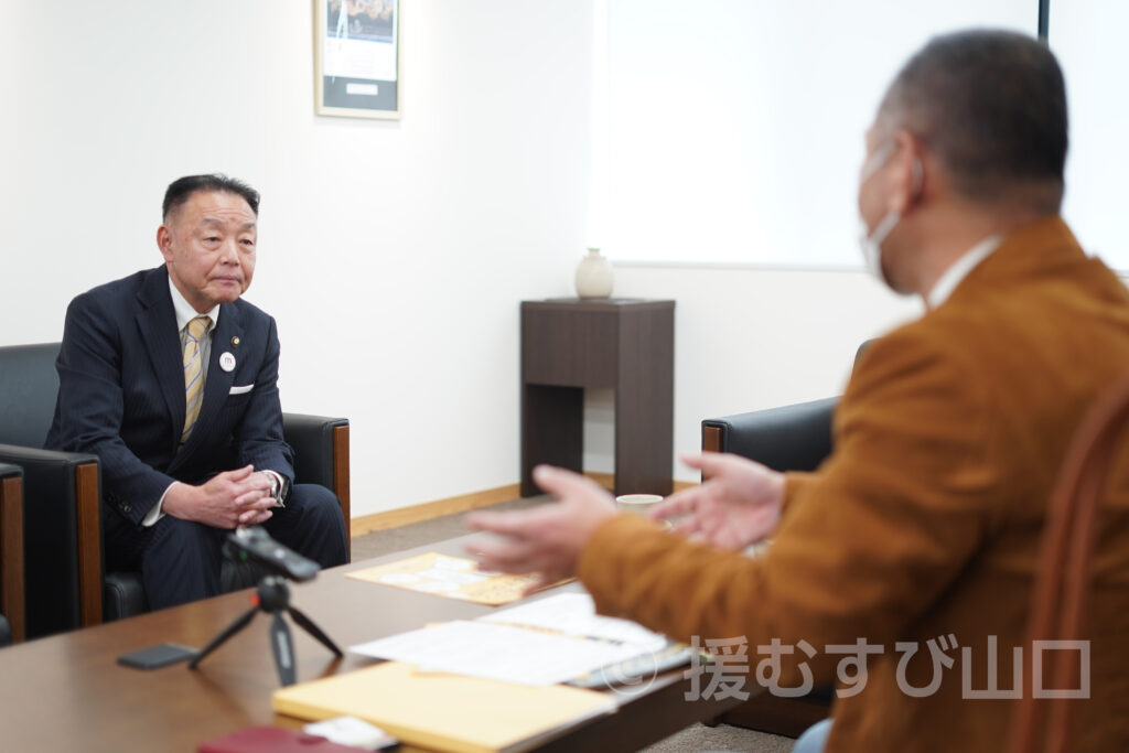 美祢市・篠田洋司市長