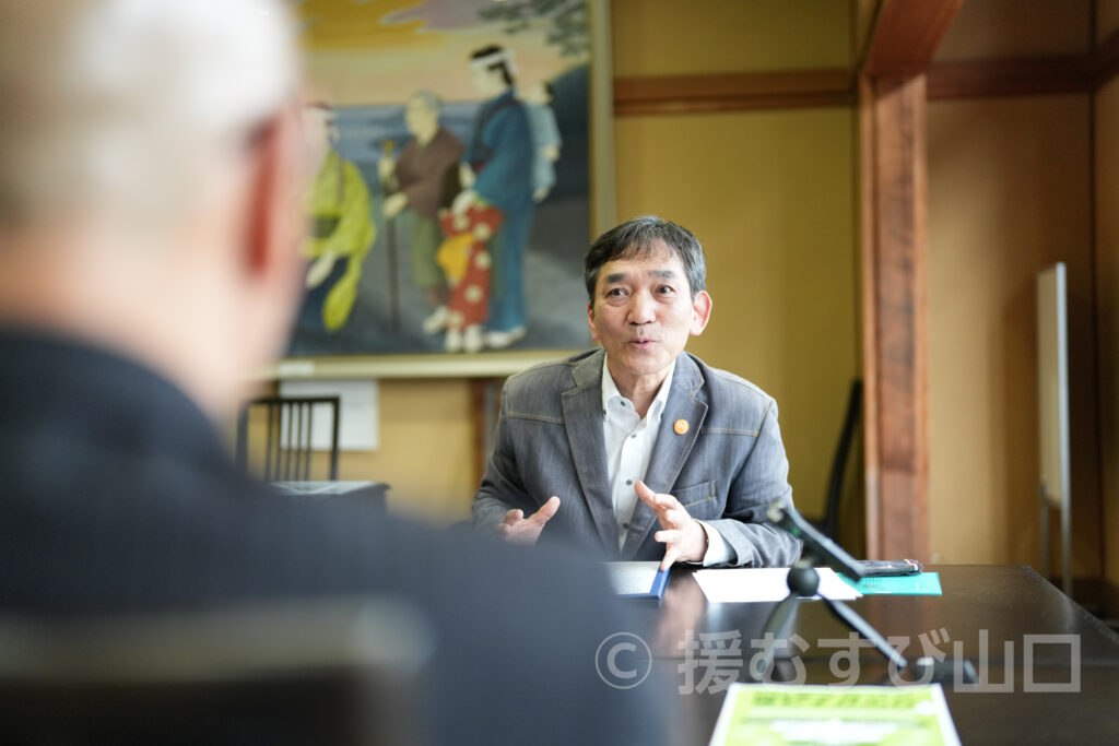 萩市・田中文夫市長