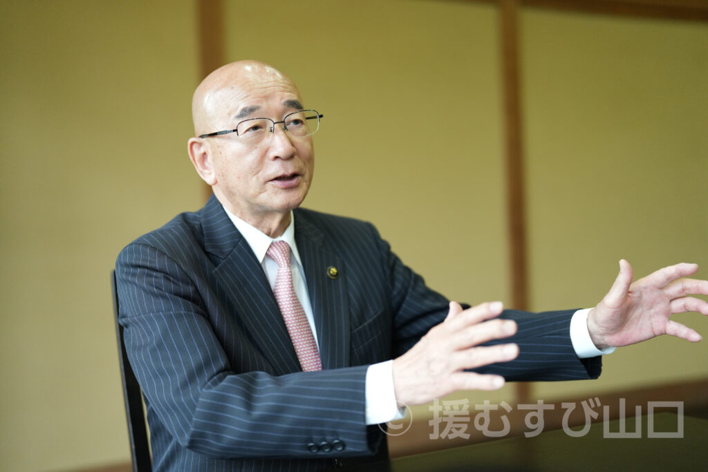 萩市・田中文夫市長