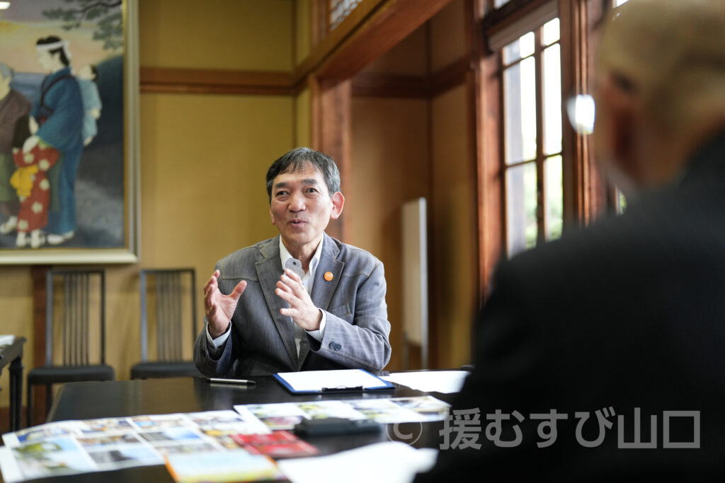萩市・田中文夫市長