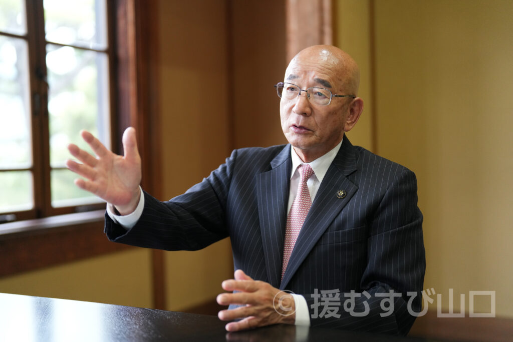 萩市・田中文夫市長