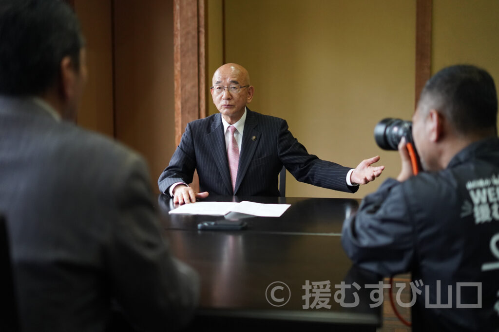 萩市・田中文夫市長