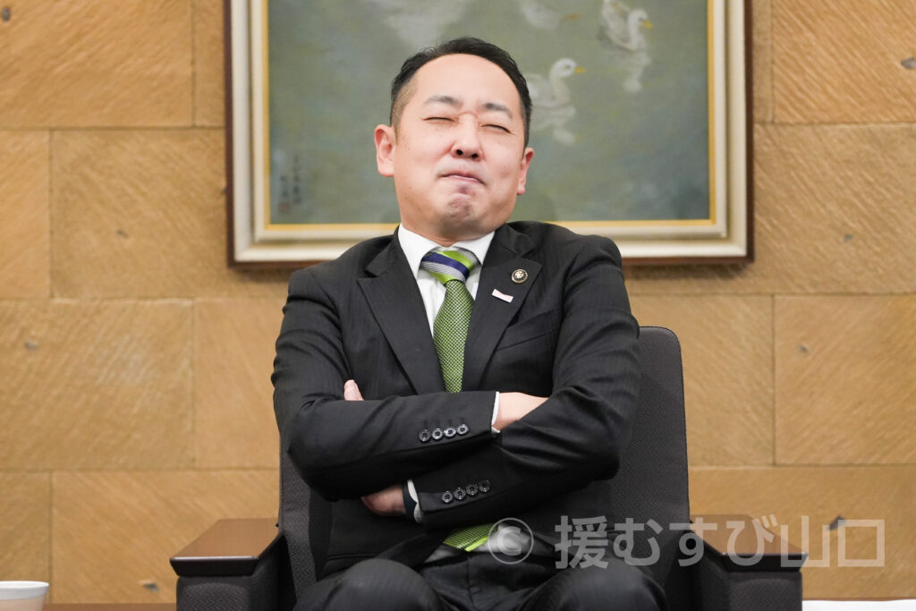 宇部市・篠崎圭二市長