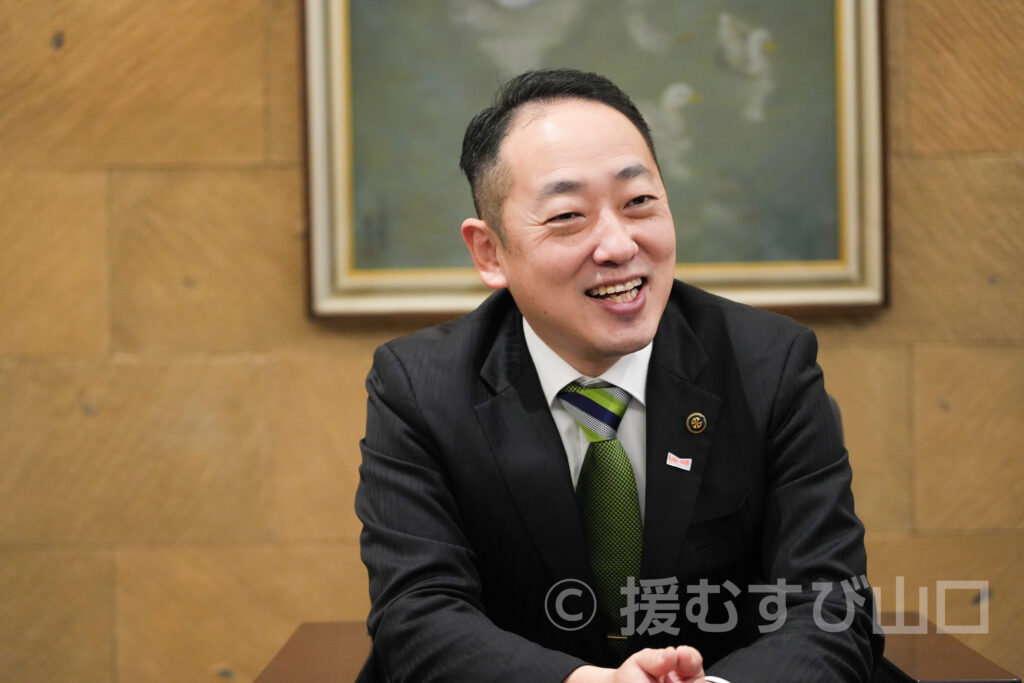宇部市・篠崎圭二市長