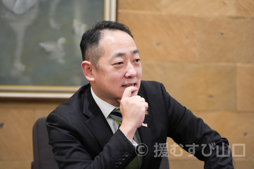 宇部市・篠崎圭二市長