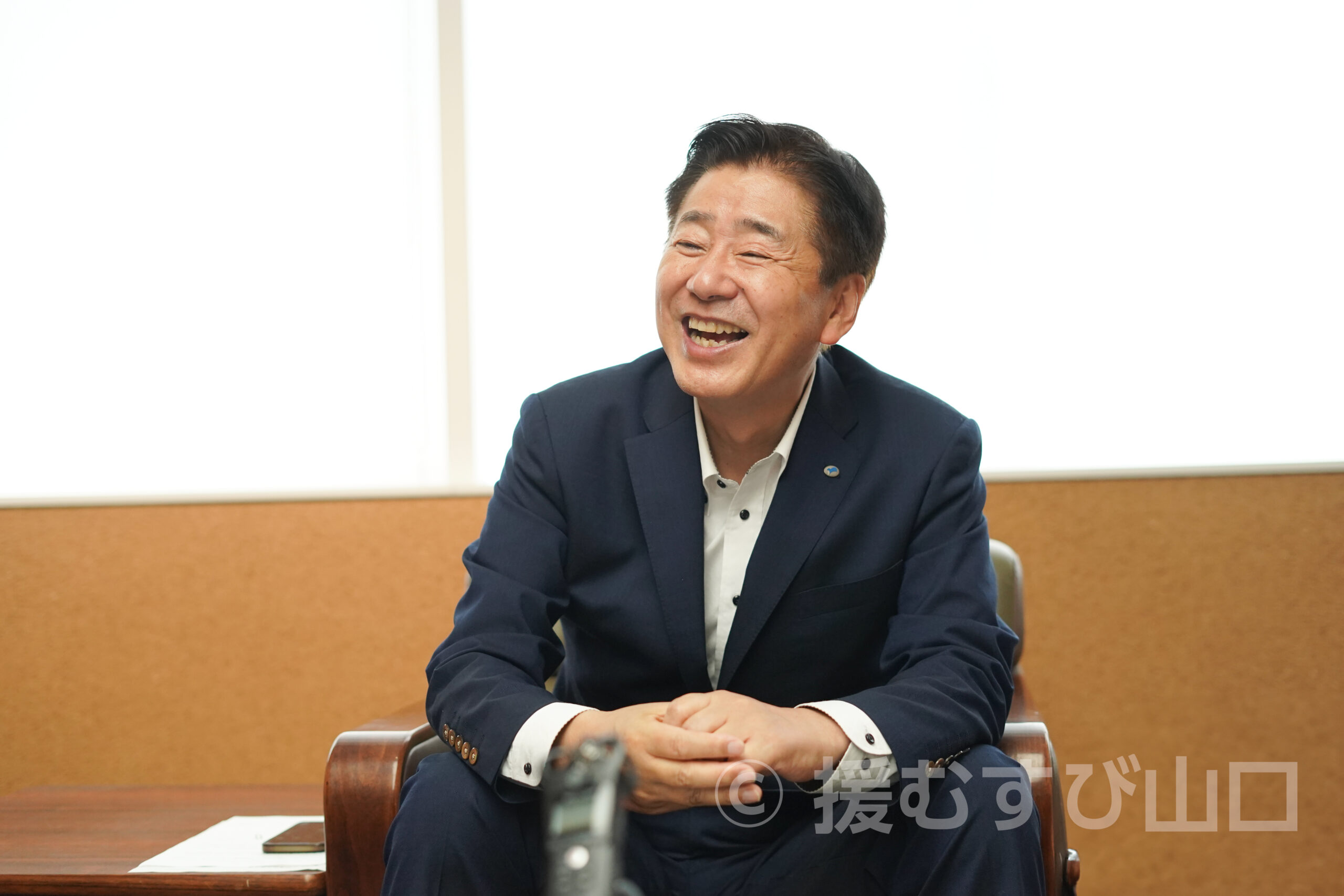 農林水産業と観光のまちのリーダー。長門市江原市長WEB版ロング