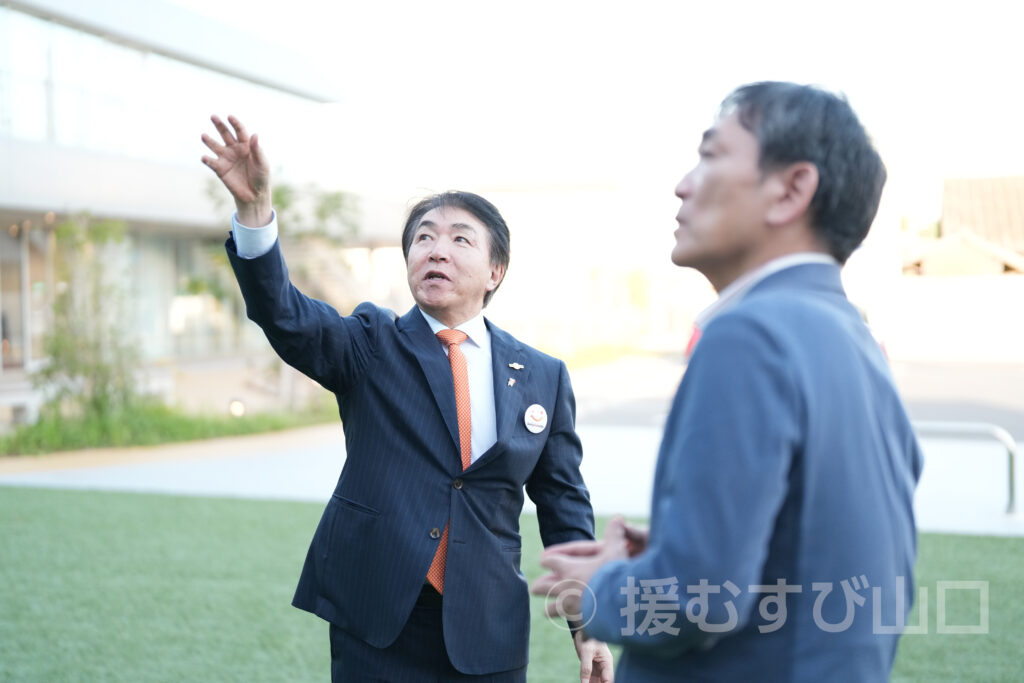 山陽小野田市・藤田剛二市長・Aスクエア・スマイルシティ・おのだサンパーク・花の海・おのだネギ三昧