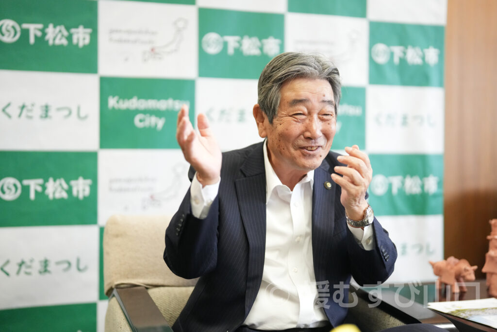 下松市・国井益雄 市長・笠戸島・牛骨ラーメン・笠戸ひらめ・天王森古墳・立方埴輪