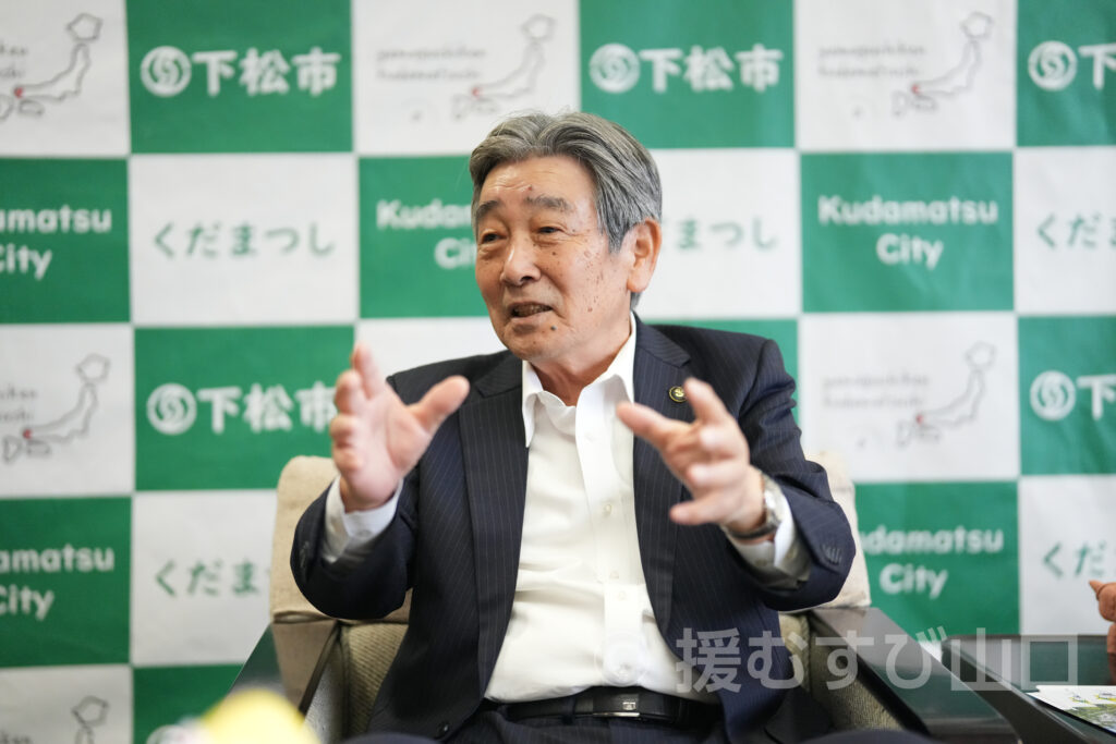 下松市・国井益雄 市長・笠戸島・牛骨ラーメン・笠戸ひらめ・天王森古墳・立方埴輪