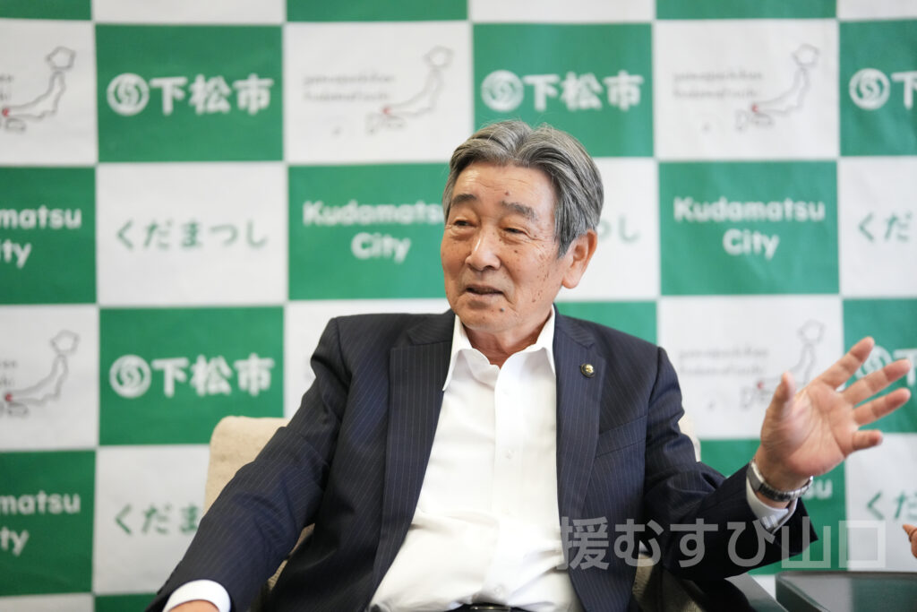 下松市・国井益雄 市長・笠戸島・牛骨ラーメン・笠戸ひらめ・天王森古墳・立方埴輪