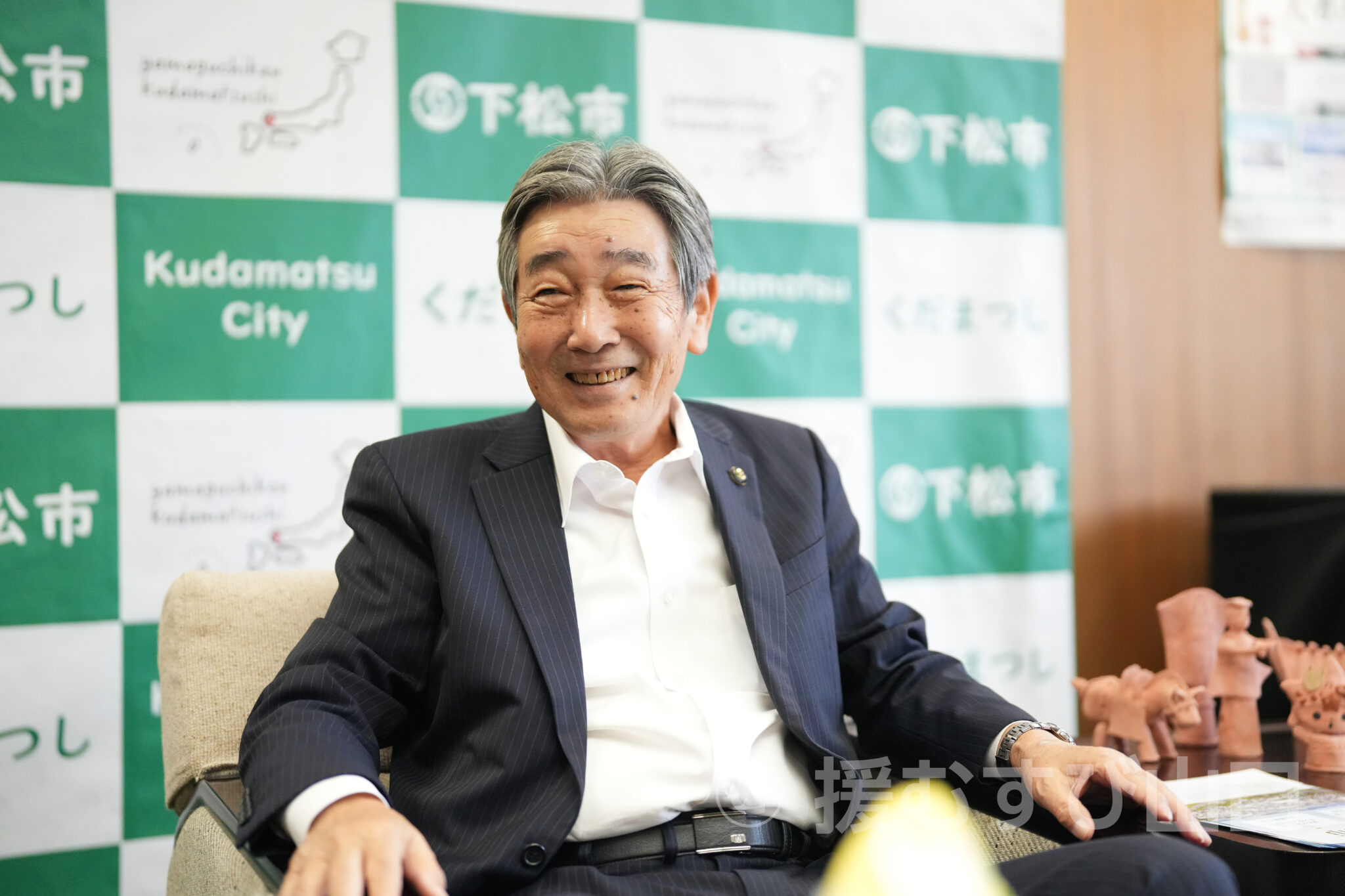 下松市・国井益雄 市長・笠戸島・牛骨ラーメン・笠戸ひらめ・天王森古墳・立方埴輪