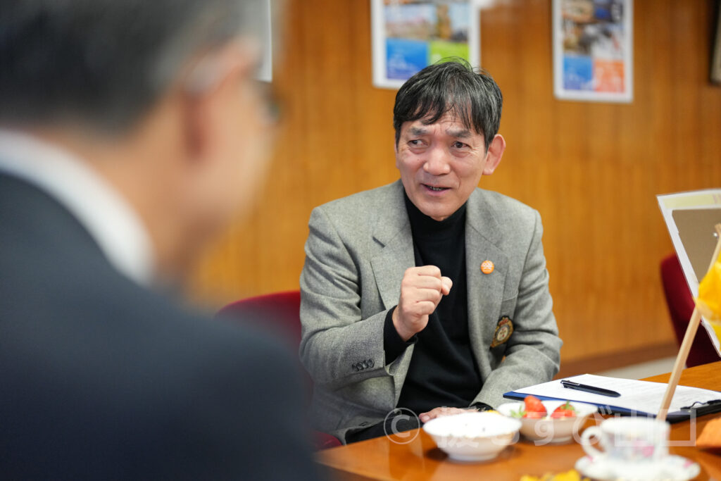 光市・芳岡統市長・カンロ飴・虹ヶ浜・里の厨