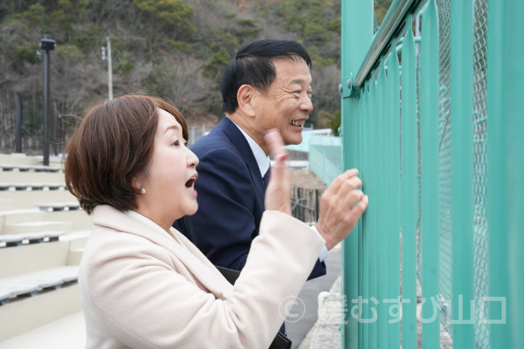 防府市・池田豊市長・新井道子アナ・防府天満宮・鈴木宮司・KEIRINパーク・防府競輪場