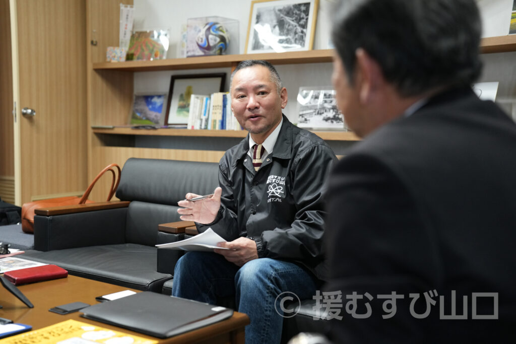 田布施町・東浩二町長