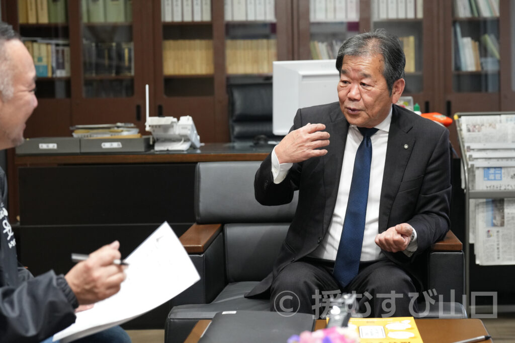 田布施町・東浩二町長