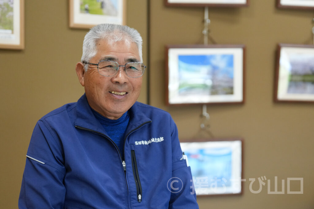 協同組合 田布施地域交流館・理事長 勝岡康英・さくらみち