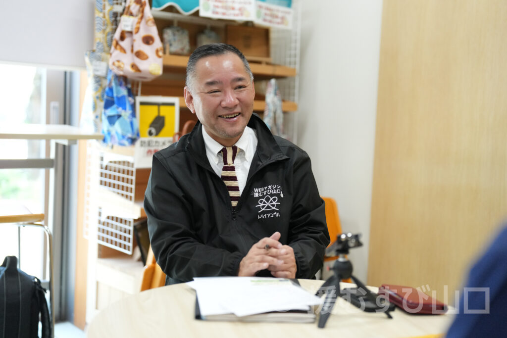 協同組合 田布施地域交流館・理事長 勝岡康英・さくらみち