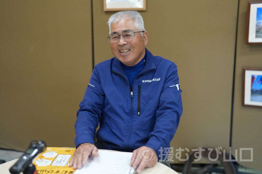 協同組合 田布施地域交流館・理事長 勝岡康英・さくらみち