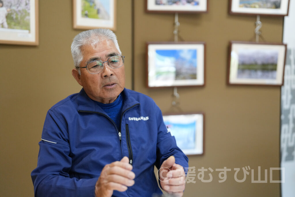 協同組合 田布施地域交流館・理事長 勝岡康英・さくらみち