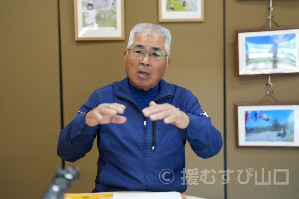 協同組合 田布施地域交流館・理事長 勝岡康英・さくらみち