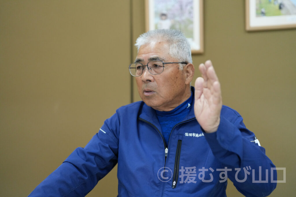 協同組合 田布施地域交流館・理事長 勝岡康英・さくらみち