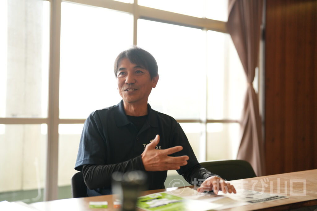 山口県漁協青壮年部連合会・山口県漁協共同組合 田布施支店・会長・支店運営委員長　濱田秀樹・田布施町