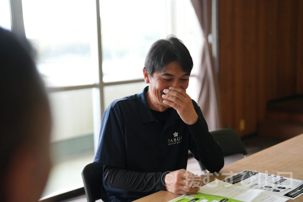 山口県漁協青壮年部連合会・山口県漁協共同組合 田布施支店・会長・支店運営委員長　濱田秀樹・田布施町