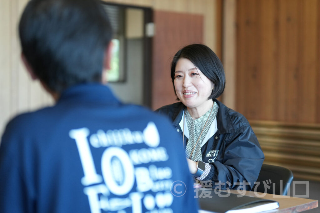 山口県漁協青壮年部連合会・山口県漁協共同組合 田布施支店・会長・支店運営委員長　濱田秀樹・田布施町