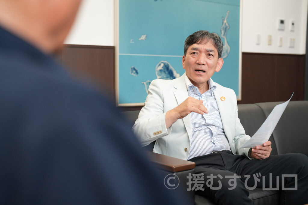 首長・地産地消リレー 上関町編 西哲夫町長インタビュー