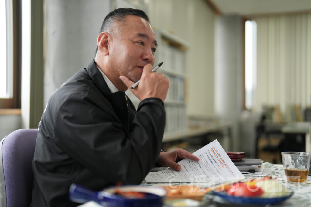 光・熊毛地区栽培漁業協会(栽培漁業センター )
谷村事務局長 インタビュー